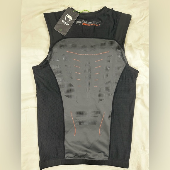 Kids Black and Gray Performance Tank Top - Picture 2 of 4